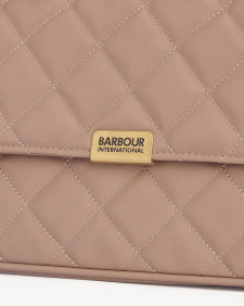 Soho Quilted Crossbody Bag Camel