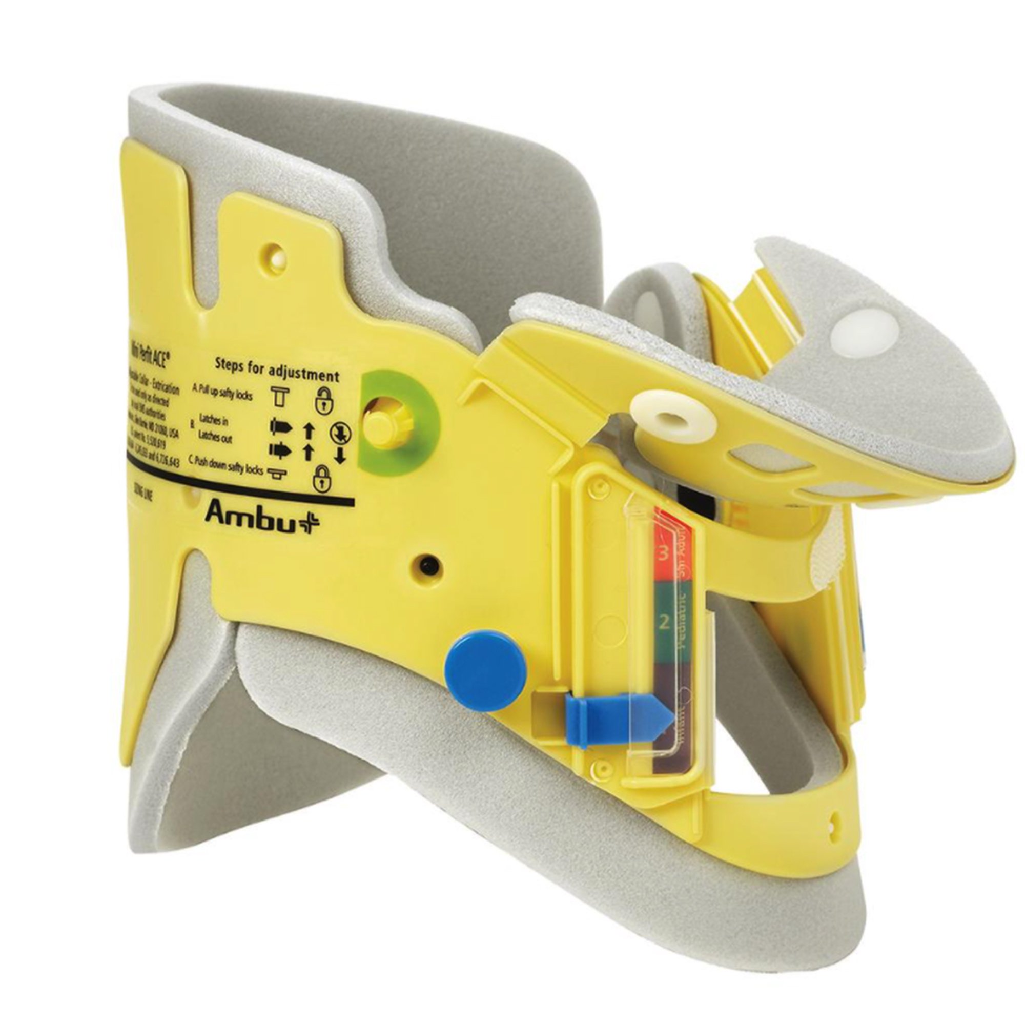 Ambu Mini Perfit ACE Extrication Cervical Collar, One Size Fits Most Children MK 451188