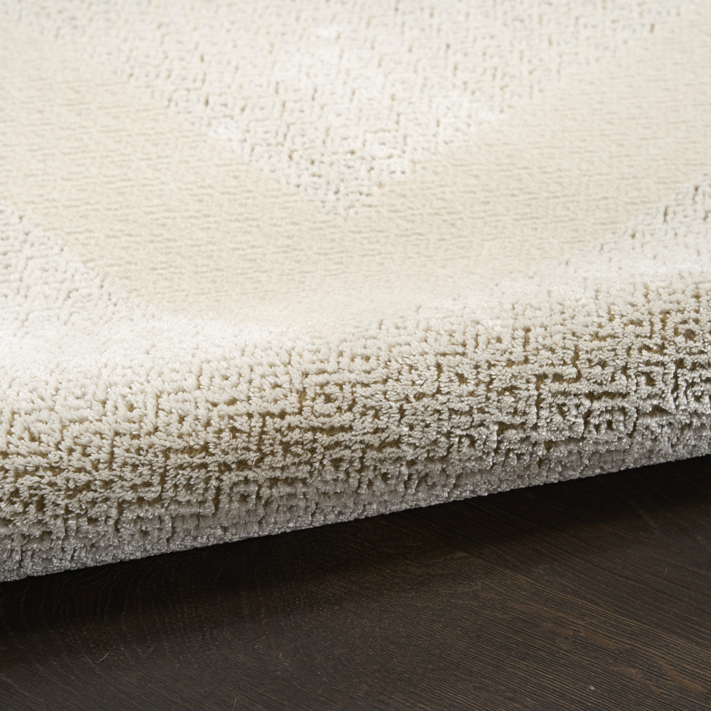 DKNY Grand Street 3'11" x 5'11" Ivory Taupe Modern Indoor Rug
