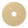 Hillyard, Trident Carpet Cleaning Round Floor Pad, 8", Beige