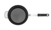 7-quart Wear-Ever® tapered aluminum saucepan with SteelCoat x3™ nonstick coating and silicone handle