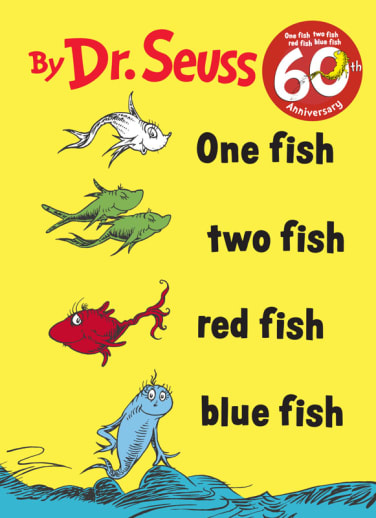 One Fish, Two Fish, Red Fish, Blue Fish by Dr. Seuss