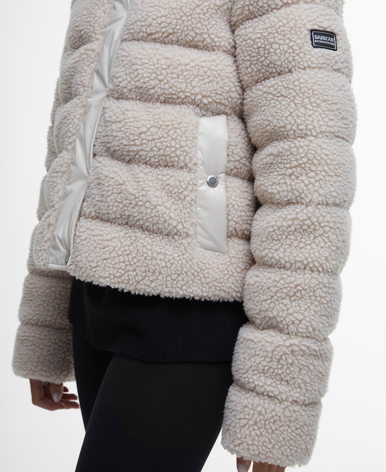 Franchesca Fleece Quilted Jacket image number 4