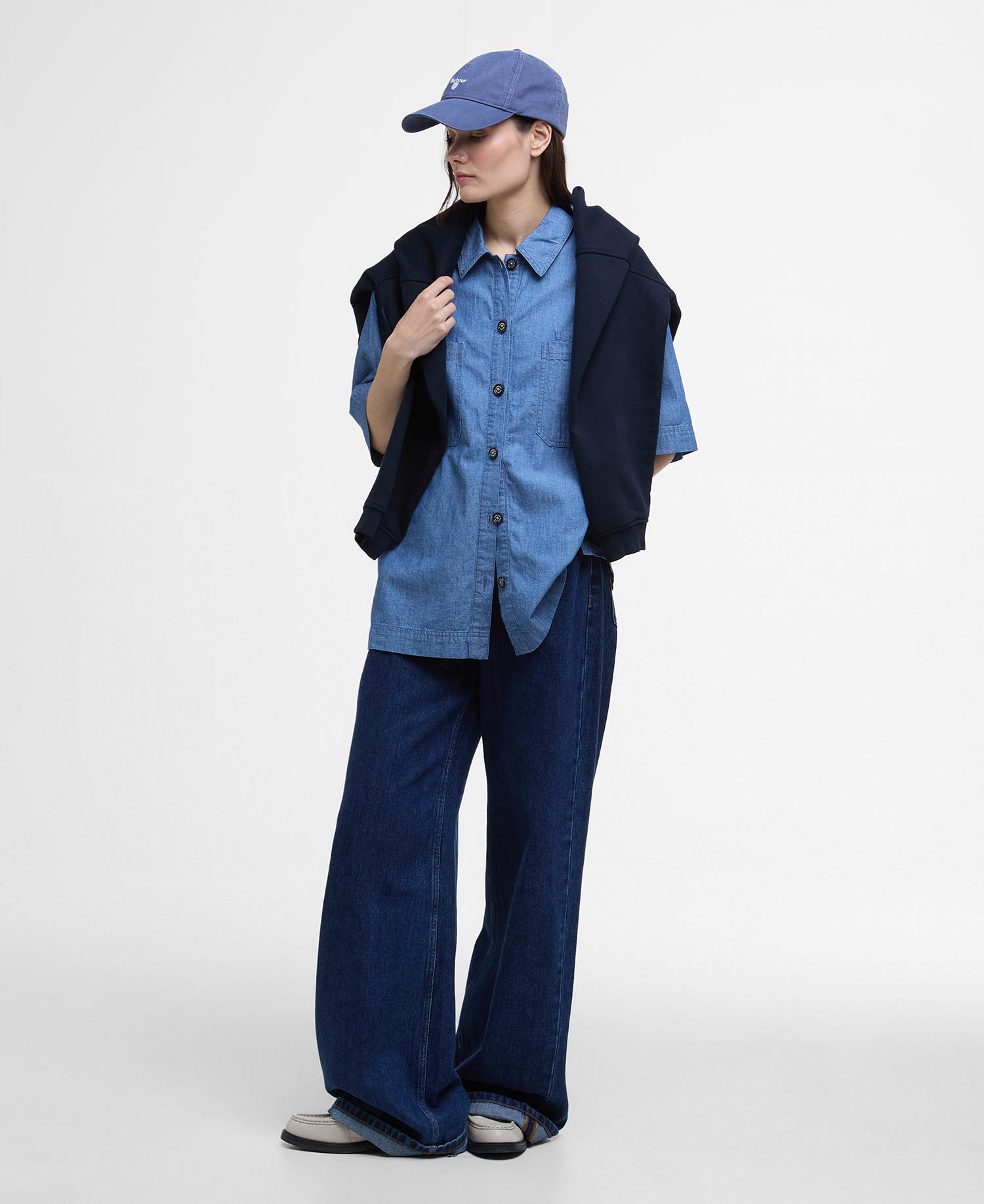 Camicia oversize Melanie a maniche corte image number 1