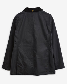 Barbour Re-Loved Beadnell Waxed Jacket - Size 14 Navy
