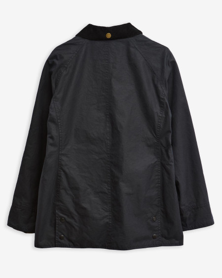 Barbour Re-Loved Beadnell Waxed Jacket - Size 14