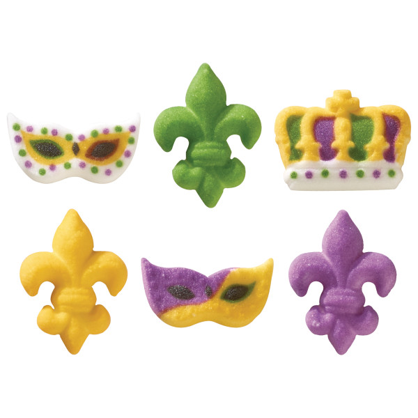 Mardi Gras Party Assortment Dec-Ons® Decorations