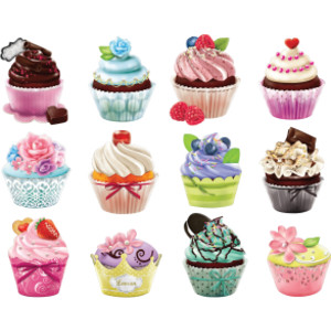 Cupcakes I Multi Shaped Puzzles