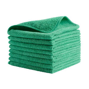 Rubbermaid Commercial, HYGEN™ r-40, 16"x16", Microfiber, Green Cloth