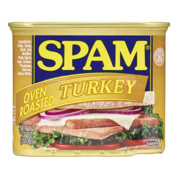 SPAM(r) Turkey, 12-12oz. . C1CB - Front Center Inner Pack (Hi Res)