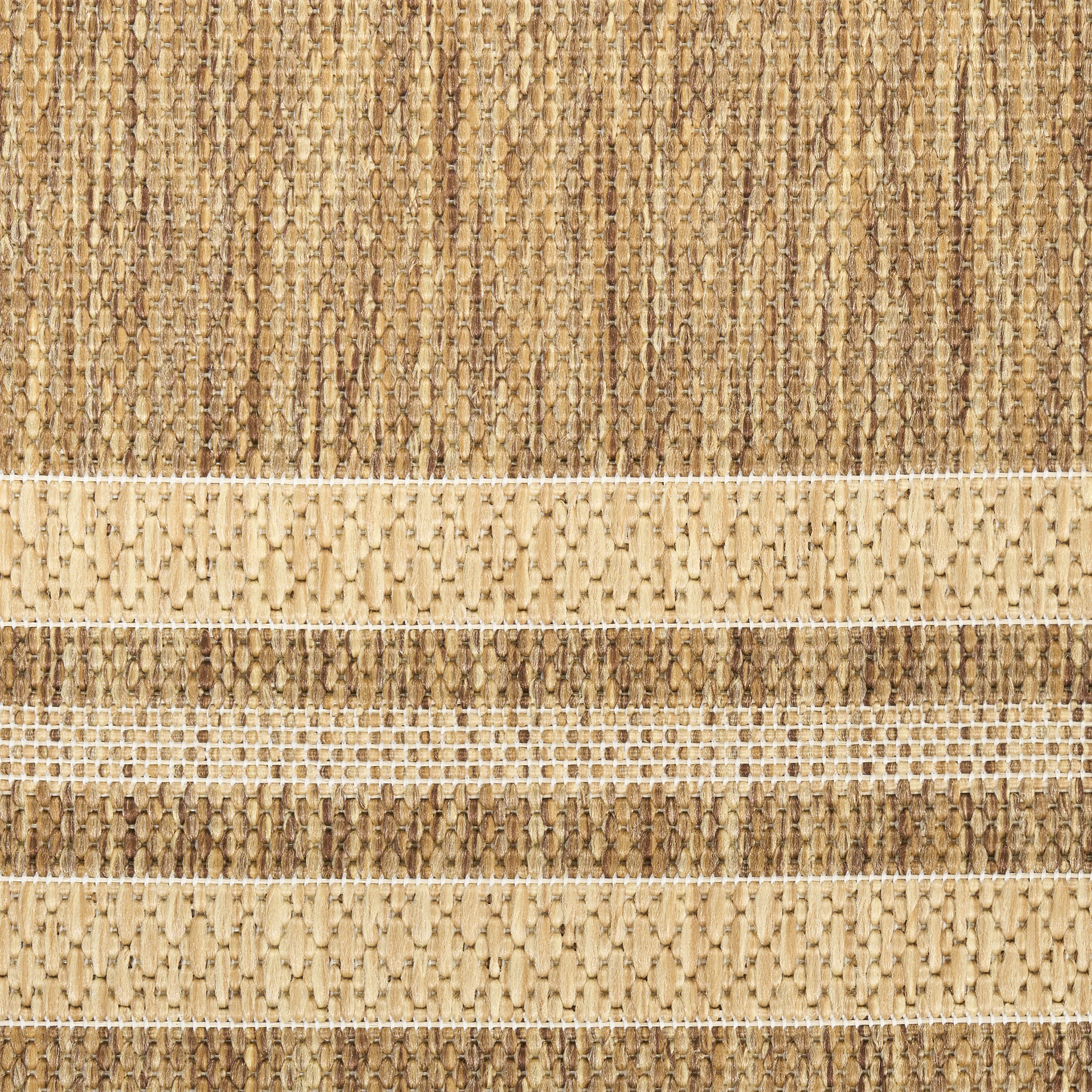 Nourison Horizon Indoor/Outdoor 2'2" x 8' Natural Modern Rug
