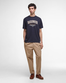 Fort Relaxed Graphic T-Shirt Dark Navy