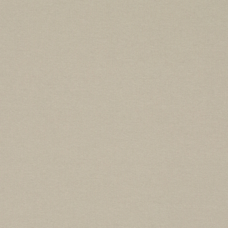 Square plain fabric sample in mushroom.