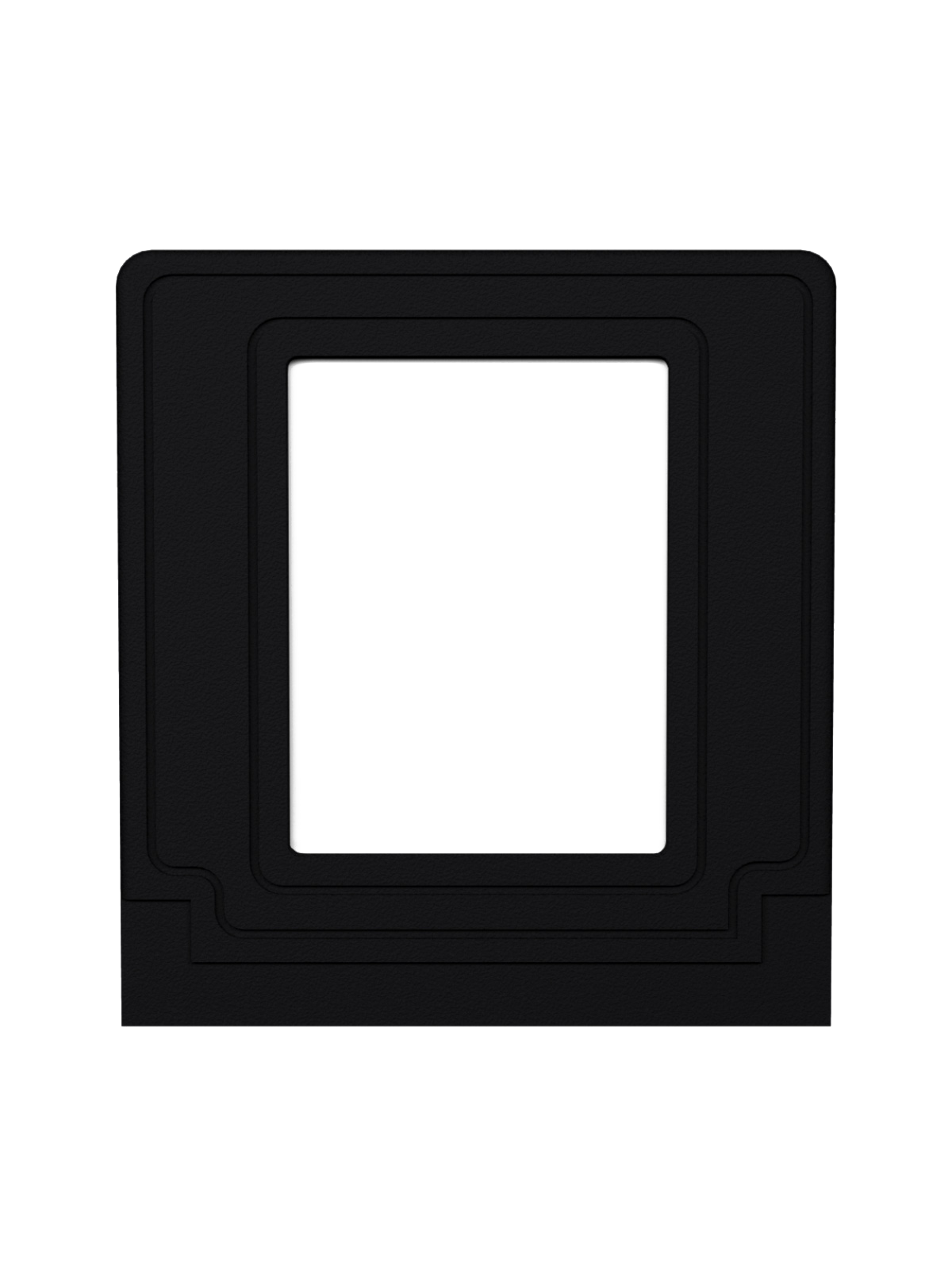 VENTURE – Single – Sign Frame – Black