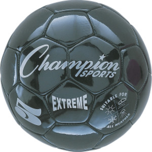 Extreme Soccer Ball, Size 5, Black