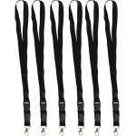 Teacher Created Resources&reg; Black Lanyard, Pack of 6 TCR20357-6