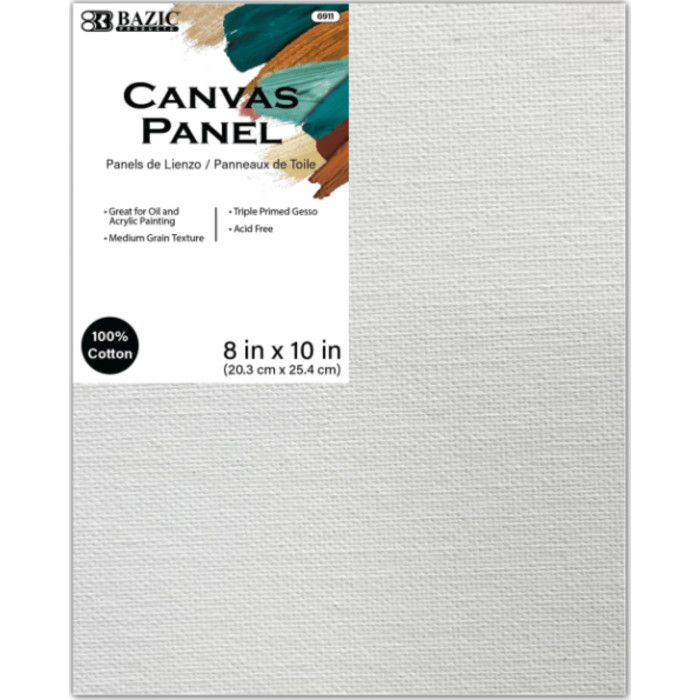 Canvas Panel, 8 x 10 in