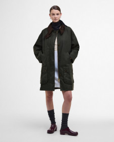 Giacca cerata oversize Loren Barbour The Edit by Alexa 