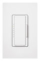 Dimmer Digital Fade Rocker Switch Electronic Low-Voltage 120V 600WWhite 1-Pole/Multi-Location