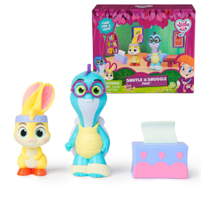 Vida the Vet, Sniffle & Snuggle Pack with Zig Zag & Tidbit Action Figures & Tissue Box Accessory, Kids Toys for Girls & Boys Ages 3 and up