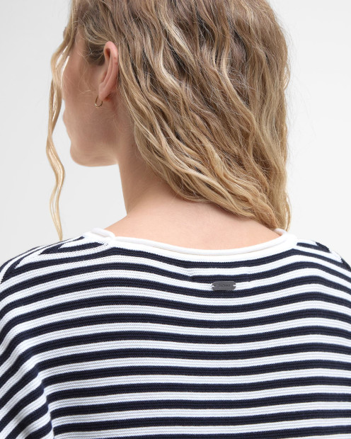 Pullover Marine Striped Rundhalsausschnitt 
