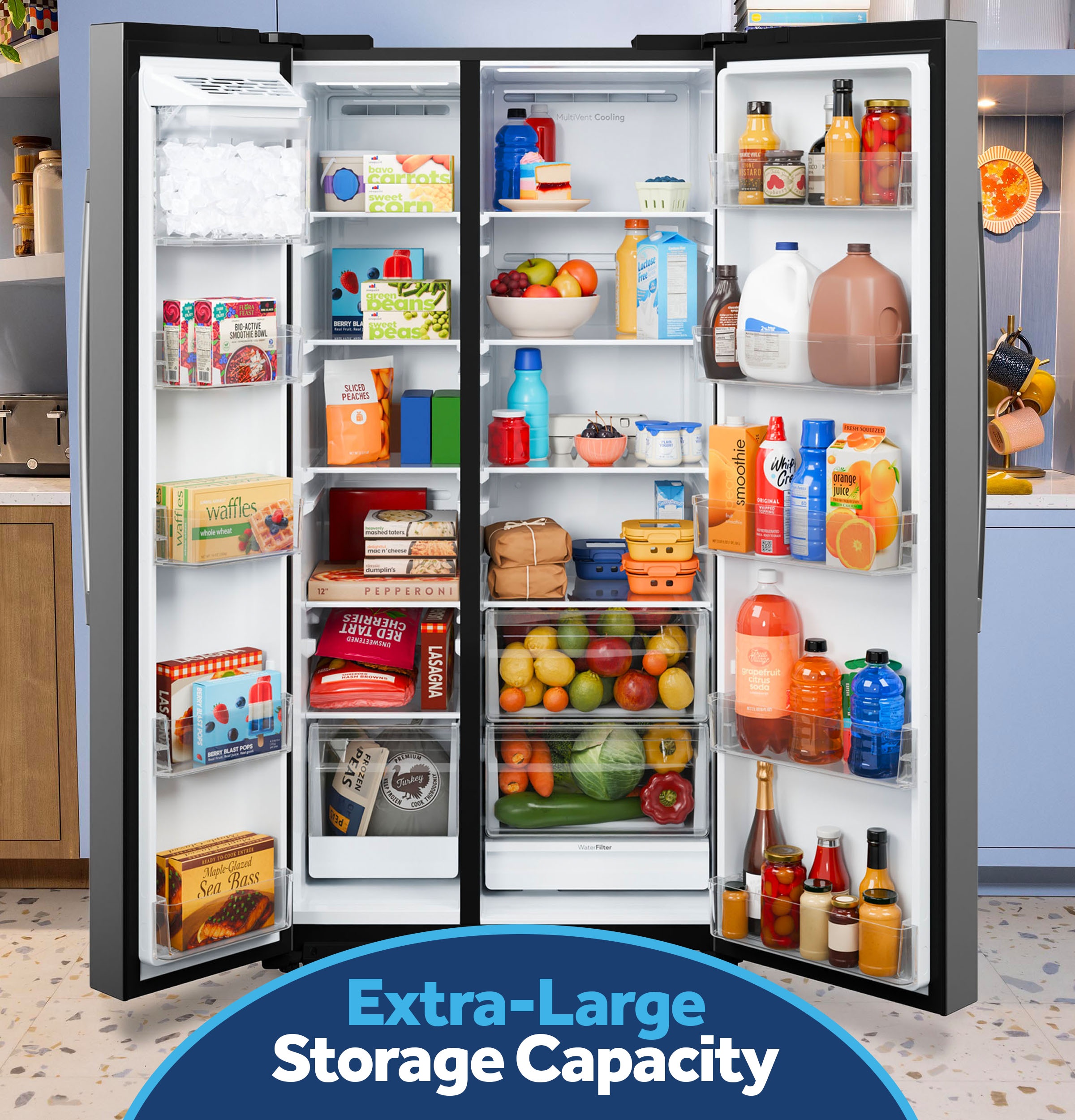 Extra Large Storage Capacity