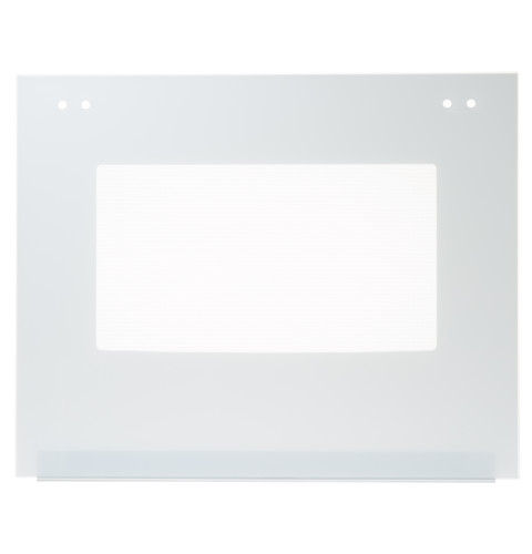 WHITE GLASS DOOR AND TRIM ASM 27
