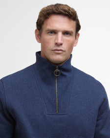 Nelson Half-Zip Sweatshirt Navy Marl
