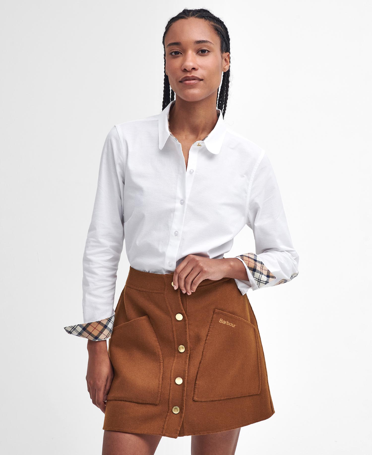 Lavender Tailored Long-Sleeved Shirt image number 0