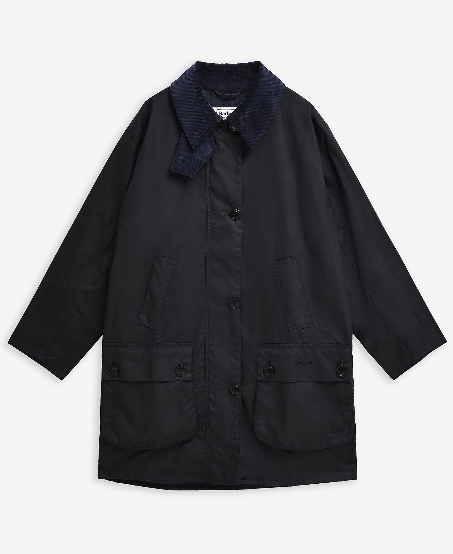 Giacca cerata oversize Loren Barbour The Edit by Alexa image number 7