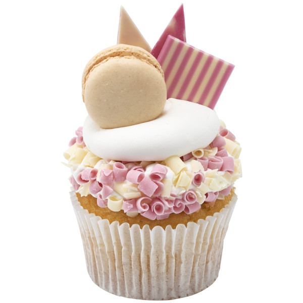 Domino Square Pink/White Made Simply™ Chocolate