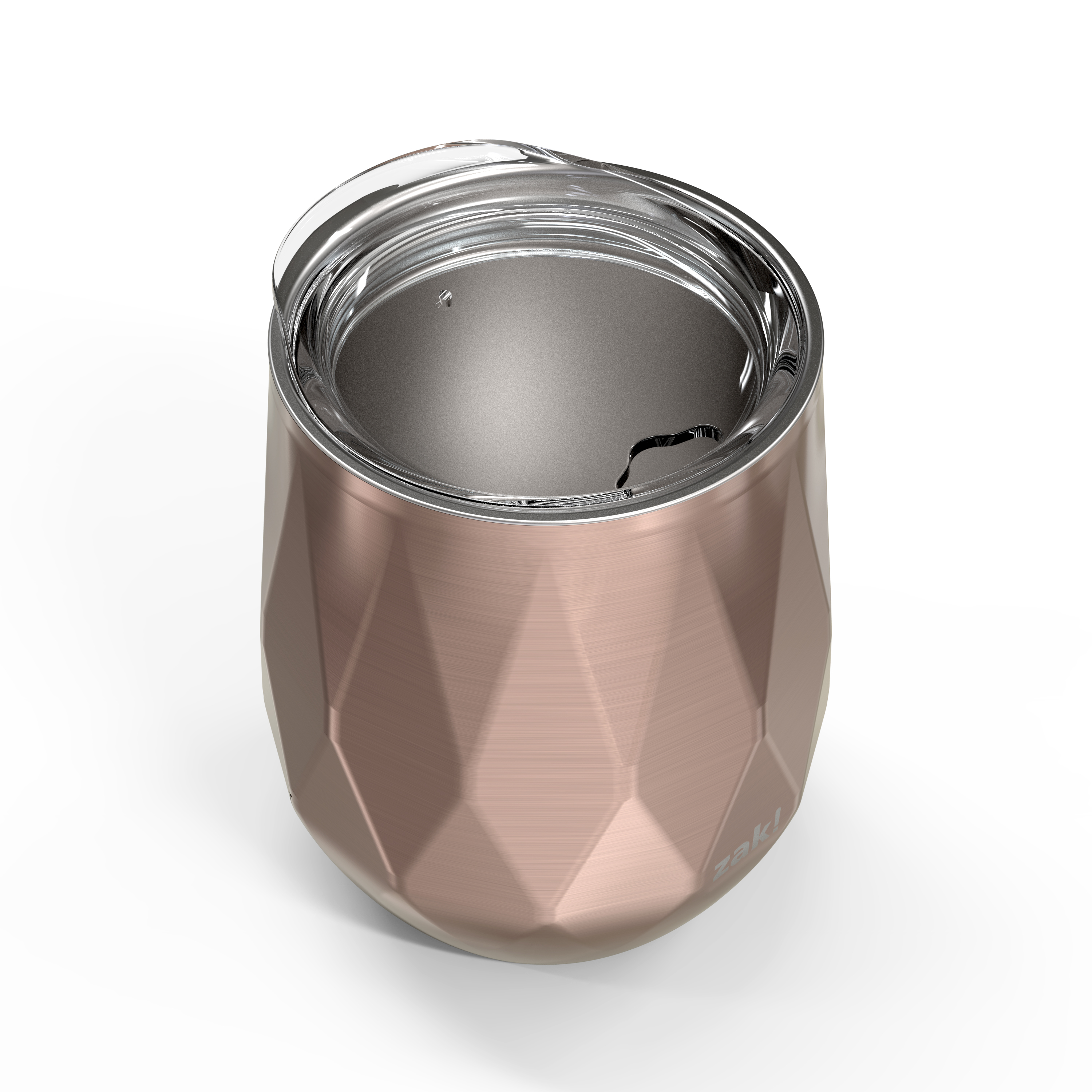 Fractal 11 ounce Vacuum Insulated Stainless Steel Tumbler, Rose Gold slideshow image 3 Fractal 11 ounce Vacuum Insulated Stainless Steel Tumbler, Rose Gold slideshow image 3