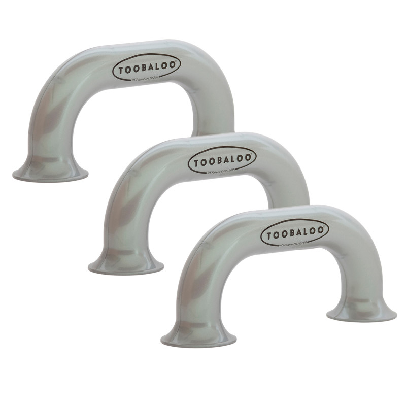 Toobaloo® Auditory Feedback Educational Tool, Silver, Pack of 3