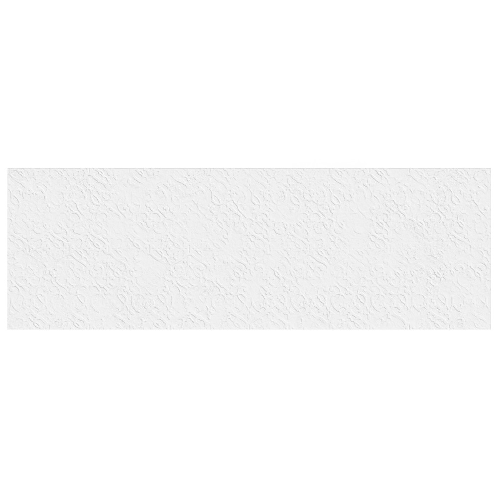 Lumiere Grecque Blanco 11-3/4 in. x 35-3/8 in. Ceramic Wall Tile