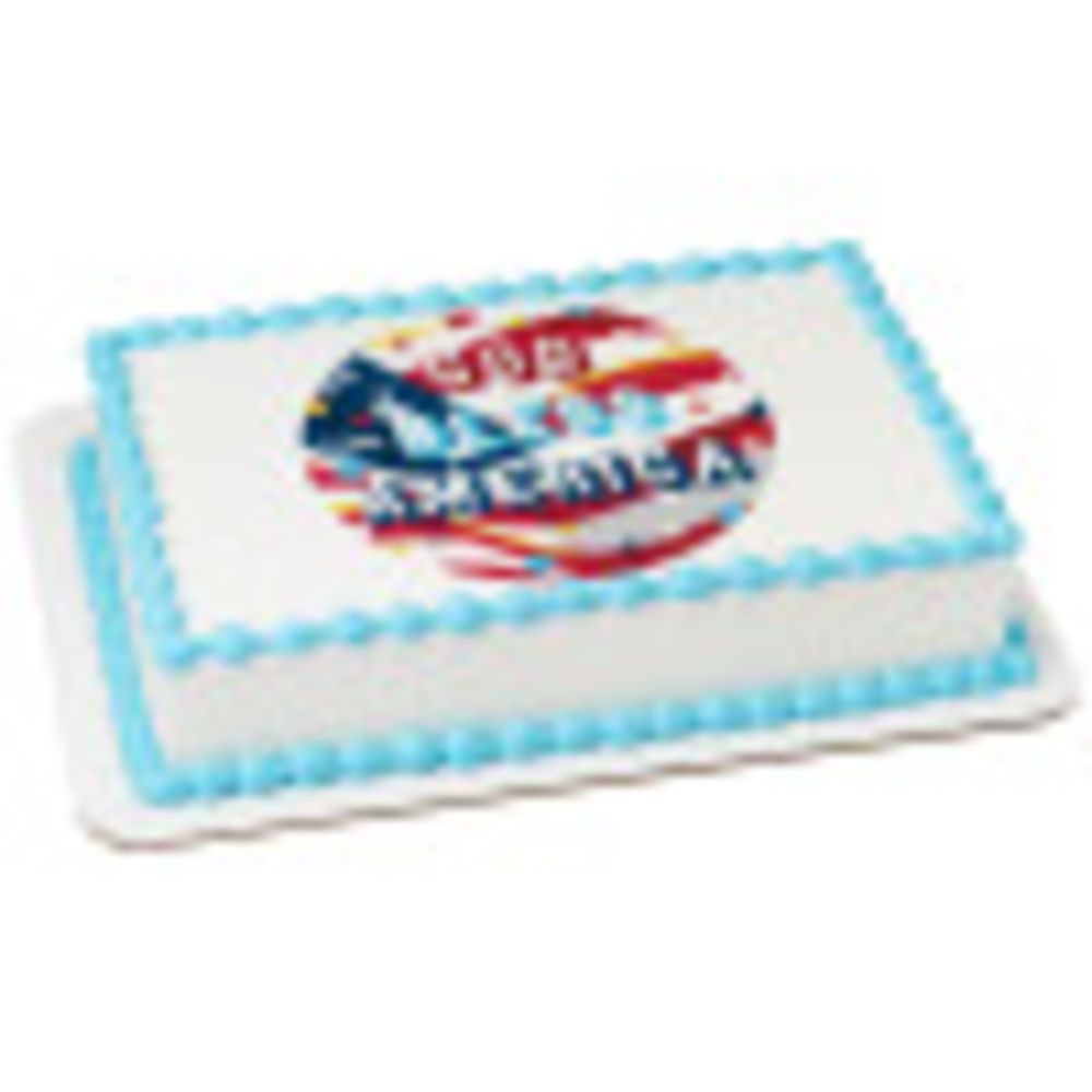 Image Cake God Bless America