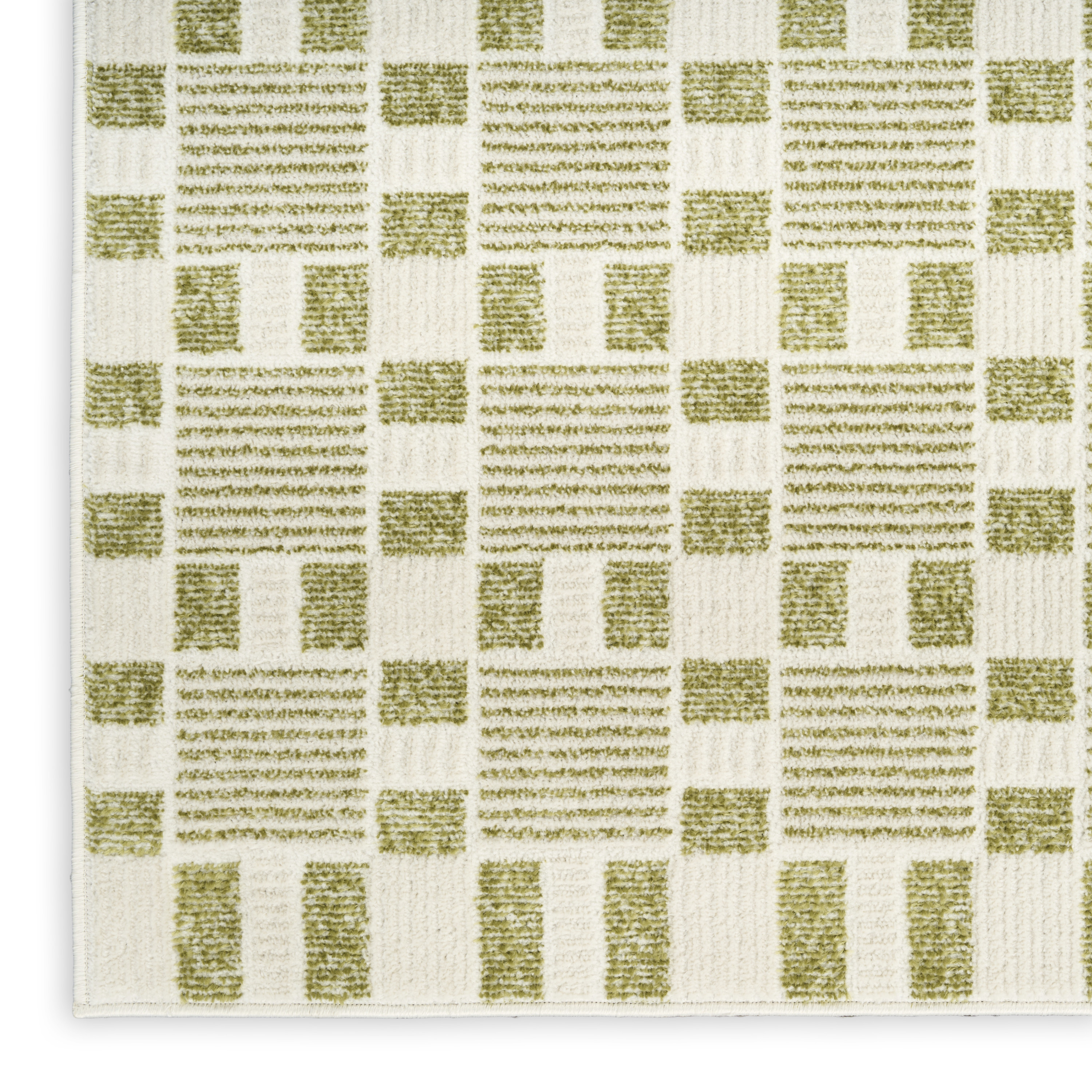 Nourison Nordic 8' x 10' Green Modern Indoor Rug
