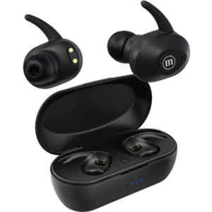 Mini True Wireless Earfin Style Earbuds, Black