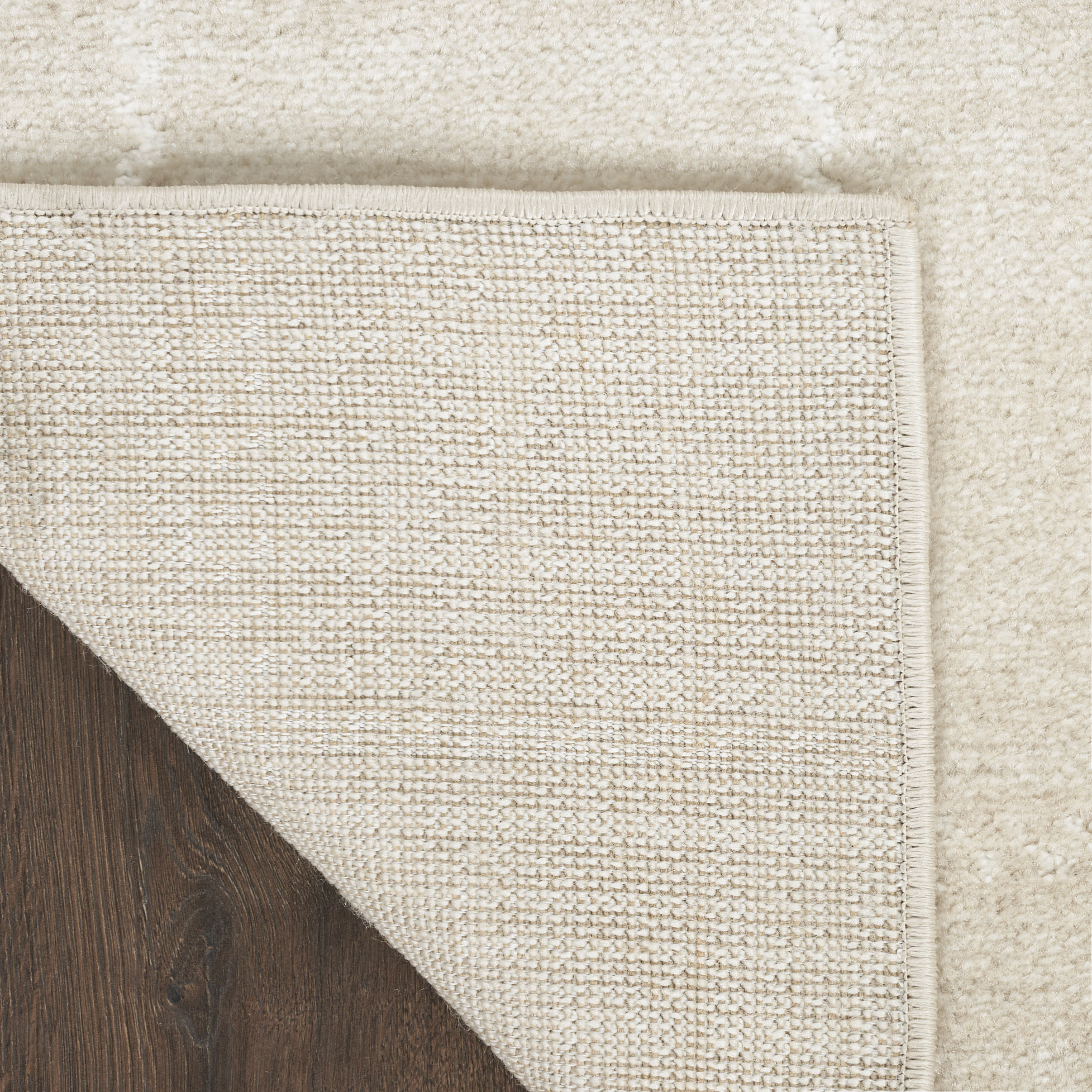 Nourison Serenity Home 6' x 9' Ivory Modern Indoor Rug