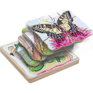Layer Puzzle, Butterfly