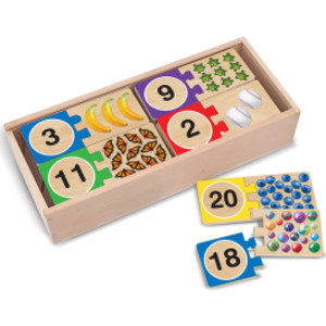Self-Correcting Wooden Number Puzzles