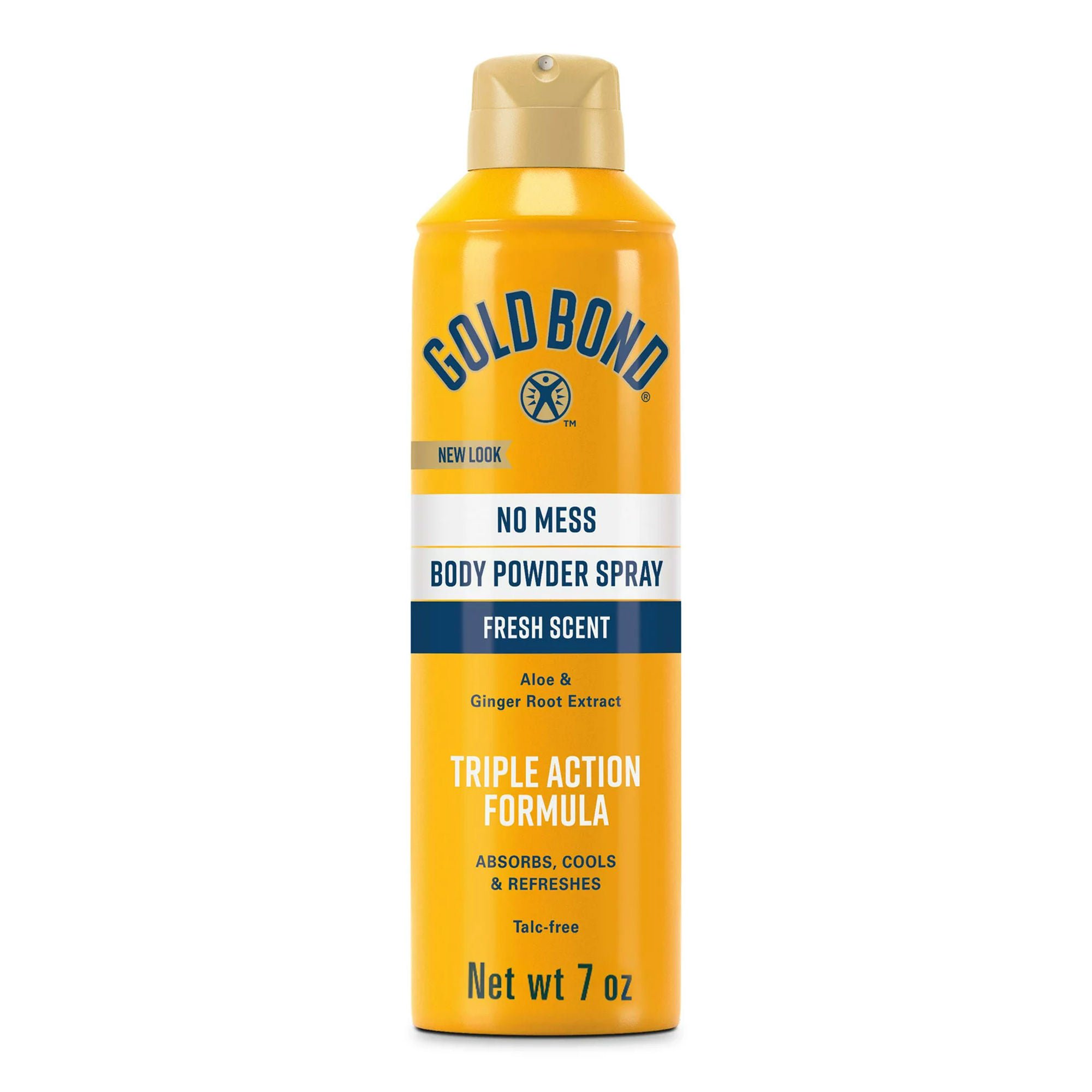 Gold Bond® No Mess Body Powder Spray, Fresh Scent, 7 oz.