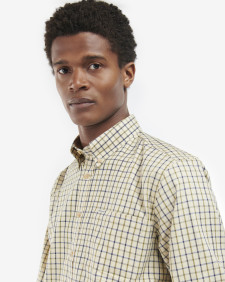 Sporting Regular Long-Sleeved Shirt Navy-Olive