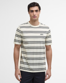 Upham Striped T-Shirt Whisper White