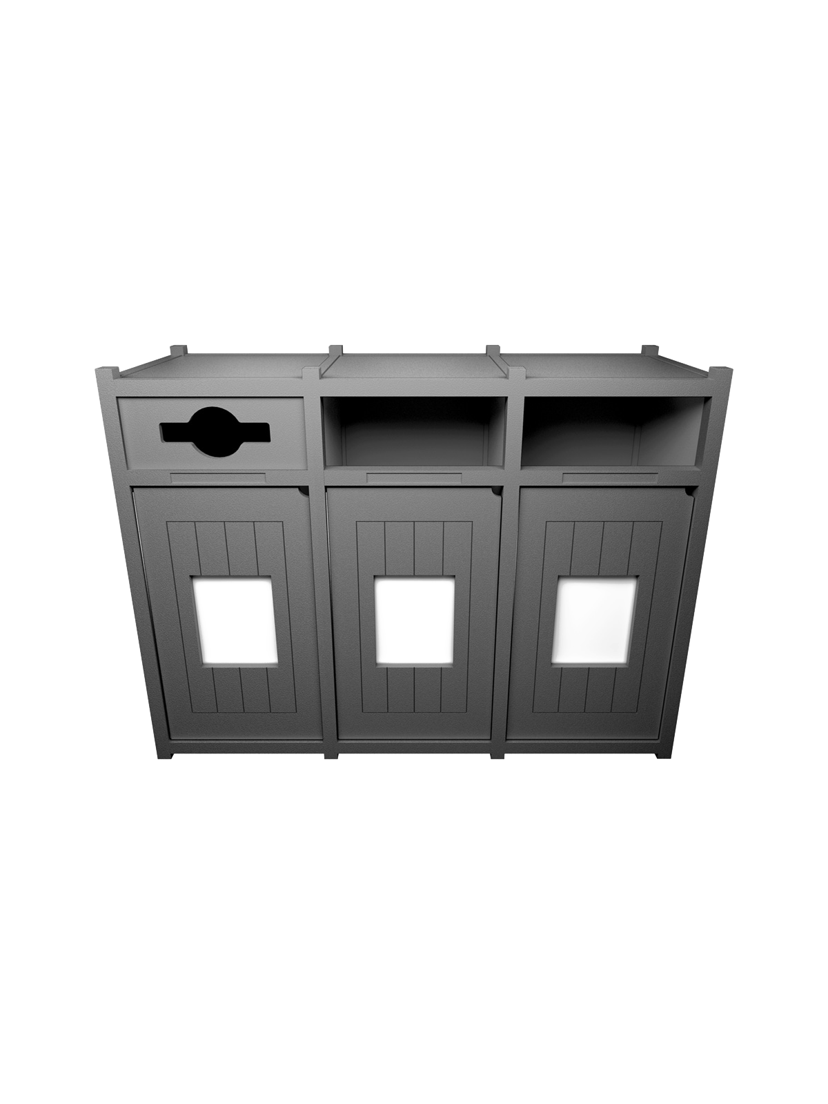 VISION – Triple – Unit – Mixed-Full-Full – Grey