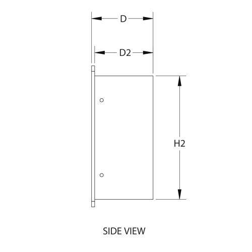 Engineering side view