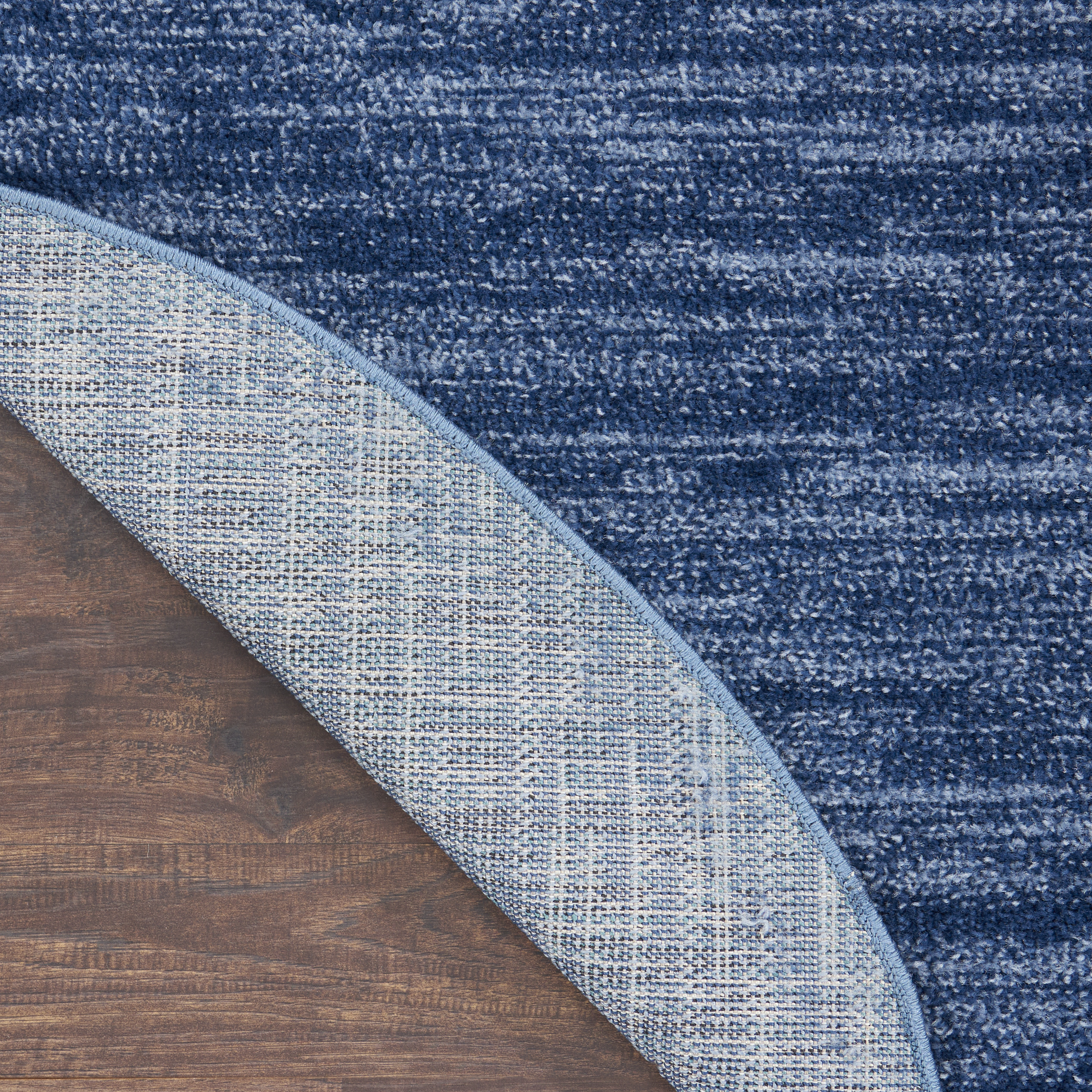 Nourison Nourison Essentials 6' x 9' Oval Navy Blue Outdoor Rug