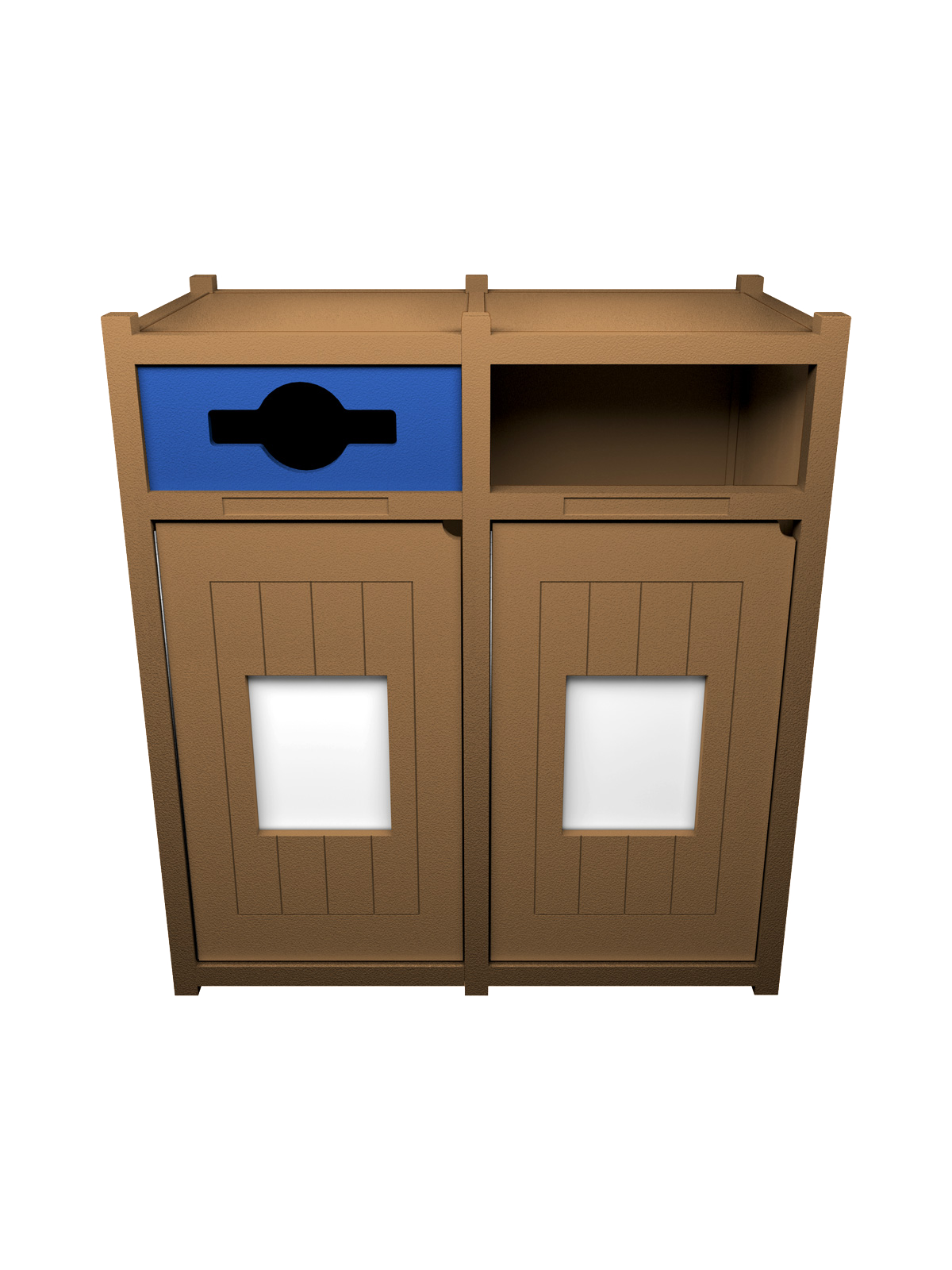 VISION – Double – Unit – Mixed-Full – Cedar-Blue