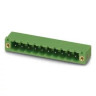 Printed Circuit Board Connector Copper Alloy 320V 6-Position 1-Level Green 0.47 L x 0.47 H x 1.57 W in.