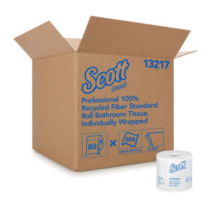 KIM13217, Kimberly Clark, Scott, 2 ply, 4in Bath Tissue