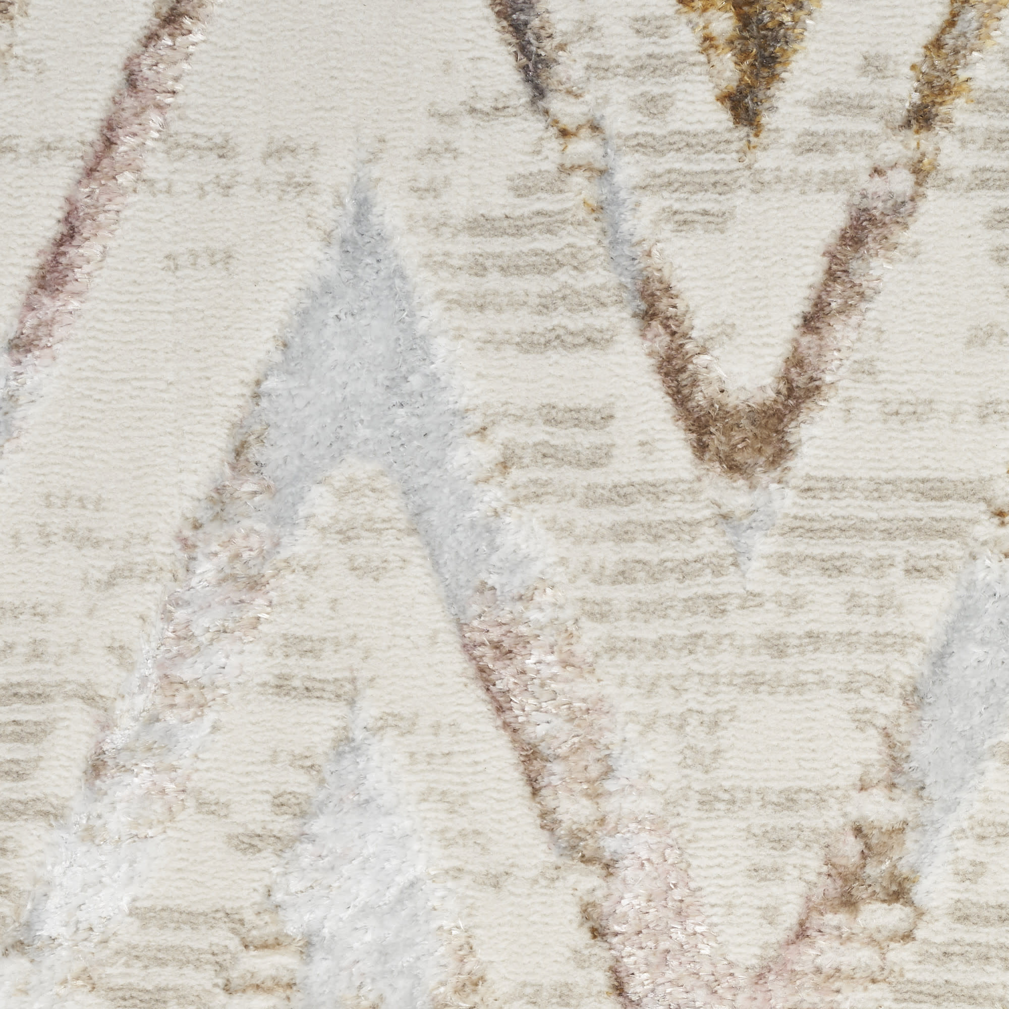 Nourison Glitz 2'3" x 7'6" Multicolor Contemporary Indoor Rug